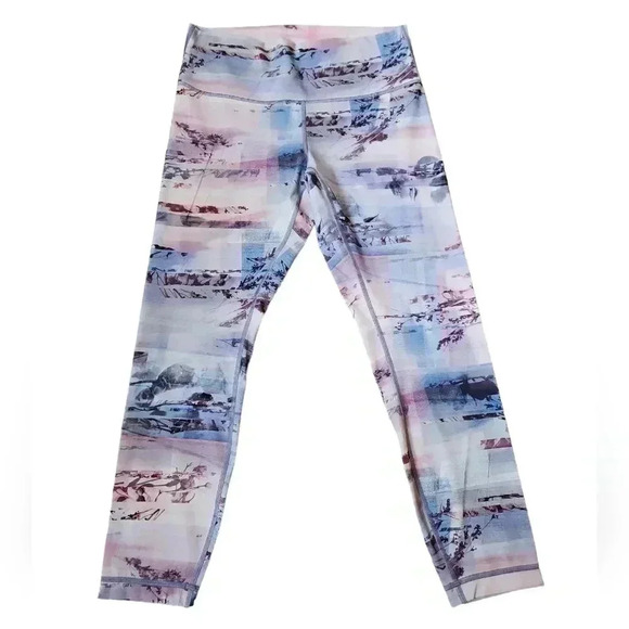 lululemon Wunder Under High-Rise Tight Sunrise Silhouette 10 Leggings - Picture 5 of 14